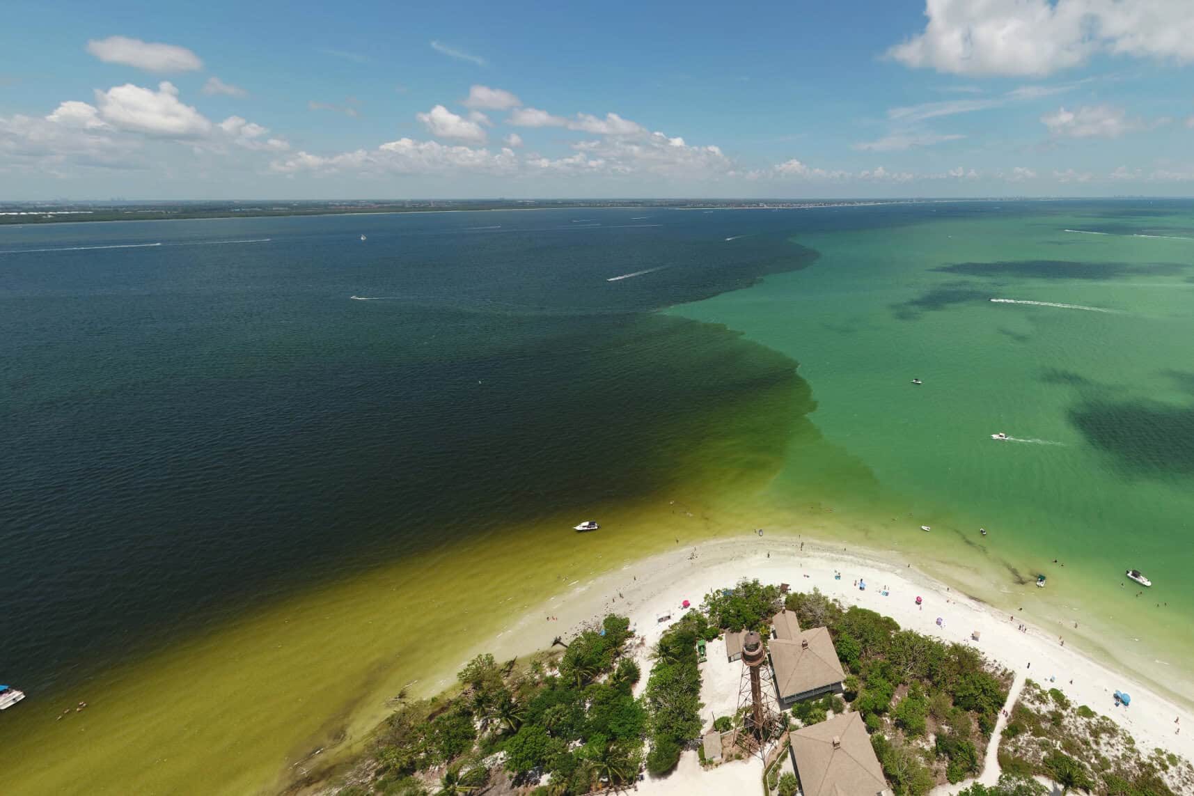 https://captainsforcleanwater.org/wp-content/uploads/2025/10/Sanibel-Lighthouse-Point-June-3-2018-Lake-O-Discharges-1.jpg